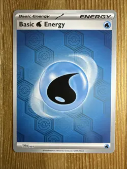 Pokemon TCG Water Energy 003 REVERSE HOLO Shrouded Fable NM - Image 1