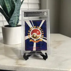 1997 Japanese Team Rocket Gang Dark Holographic Machamp #68 Pokemon Holo BGS 8.5 - Image 2