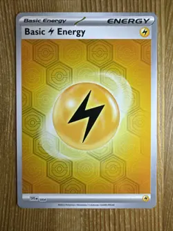 Pokemon TCG Lightning Energy 004 REVERSE HOLO Shrouded Fable NM - Image 1