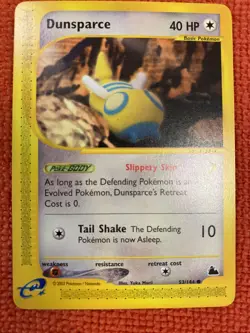 SKYRIDGE DUNSPARCE 53/144 2003 Non -Holo Pokemon TCG - Image 1
