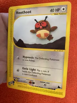 SKYRIDGE HOOTHOOT 65/144 2003 Non -Holo Pokemon TCG - Image 5