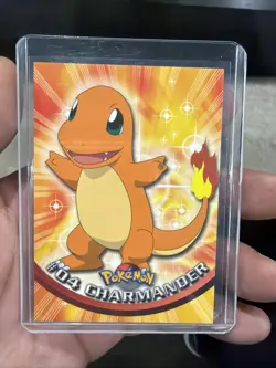 Pokemon TCG Topps 1999 Charmander #4 - Image 1