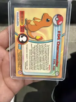 Pokemon TCG Topps 1999 Charmander #4 - Image 2