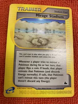 SKYRIDGE MIRAGE STADIUM 132/144 2003 Non -Holo Pokemon TCG - Image 1