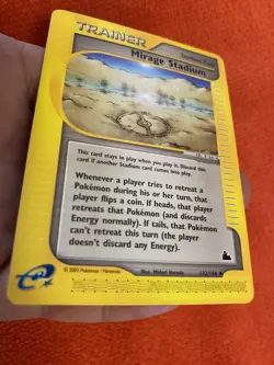 SKYRIDGE MIRAGE STADIUM 132/144 2003 Non -Holo Pokemon TCG - Image 3
