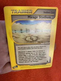 SKYRIDGE MIRAGE STADIUM 132/144 2003 Non -Holo Pokemon TCG - Image 4