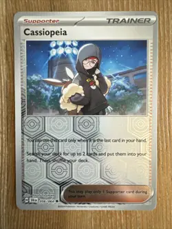 Cassiopeia 056/064 Shrouded Fable Pokemon Tcg Uncommon Trainer Reverse Holo - Image 1