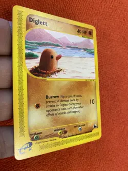 SKYRIDGE DIGLETT 50/144 2003 Non -Holo Pokemon TCG - Image 3