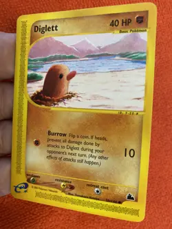 SKYRIDGE DIGLETT 50/144 2003 Non -Holo Pokemon TCG - Image 4