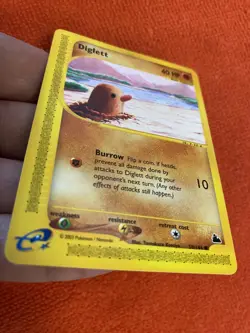SKYRIDGE DIGLETT 50/144 2003 Non -Holo Pokemon TCG - Image 5