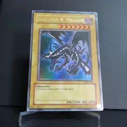 Red-Eyes Black Dragon (HP) - Yu-Gi-Oh! TCG Ultra Rare - LOB-070 - Image 1