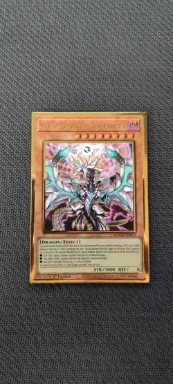 Yugioh Chaos Dragon Levianeer MAGO-EN017 Gold Rare 1st Edition - Image 3