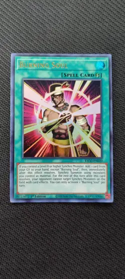Yugioh! Burning Soul - KICO-EN020 - Ultra Rare - 1st Edition Near Mint, English - Image 1