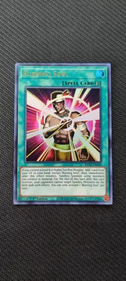Yugioh! Burning Soul - KICO-EN020 - Ultra Rare - 1st Edition Near Mint, English - Image 3