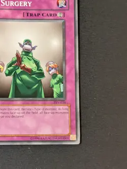 Yugioh TCG - 1x DNA Surgery - PSV-026 - LP - Vintage Unlimited Edition Trap 2002 - Image 4