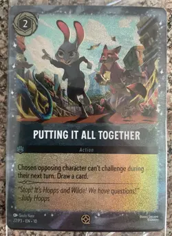 ZOOTOPIA 2 DISNEY Lorcana 2025 Movie Promo CARD Cinemark (MINT unopened) - Image 2