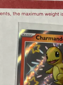 Pokemon TCG Charmander 109/091 Shiny Rare Holo Card Paldean Fates - Image 2