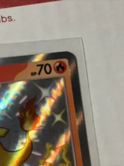 Pokemon TCG Charmander 109/091 Shiny Rare Holo Card Paldean Fates - Image 3