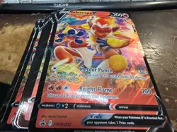 LOT OF (20). INFERNAPE V SWSH252 Black Star Promo Pokemon Card Near Mint JUMBO - Image 1