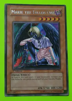 Marie the Fallen One LON-046 Rare 1st Edition Yu-Gi-Oh Card - Image 1