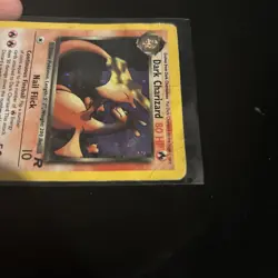 Pokemon DAMAGED Dark Charizard (4) 04/82 Team Rocket Holo card - Image 2
