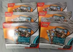 POKEMON TCG MABOSSTIFF EX SHOWCASE BOX LOT OF 6 BRANDNEW - Image 1