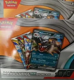 POKEMON TCG MABOSSTIFF EX SHOWCASE BOX LOT OF 6 BRANDNEW - Image 2