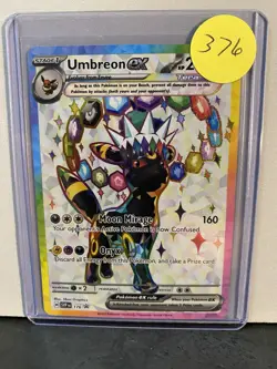 Umbreon Ex 176 Promo Card Prismatic Evolutions Pokemon Card Near Mint - Image 3