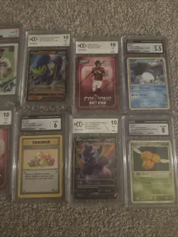 Graded Card Lot 14 Pokemon, Baseball, Basketball, PSA, CGC, Beckett - Image 5