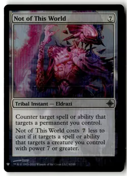 MTG - Not of This World 8 Foil NM The List Reprints - Image 1