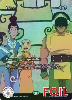 MTG Clone (Borderless) (11) | NM Foil | Avatar: The Last Airbender {TLE} - Image 1