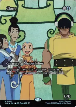 MTG Clone (Borderless) (11) | NM Foil | Avatar: The Last Airbender {TLE} - Image 2