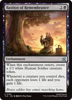 x4 Bastion of Remembrance - Foil U MTG Avatar: The Last Airbender: Eternal M/NM, - Image 1