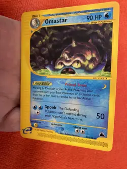 SKYRIDGE OMASTAR 23/144 2003 RARE Non -Holo Pokemon TCG - Image 5