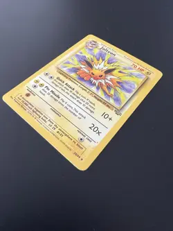 Jolteon 20/64 Jungle Unlimited 1999 Pokemon Card Rare NM - Image 3