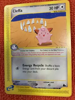 SKYRIDGE CLEFFA 48/144 2003 Non -Holo Pokemon TCG - Image 1