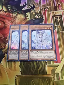3X Rilliona, the Magistus of Verre MAMA-EN058 Ultra Rare 1ST ED NM YuGiOh - Image 1