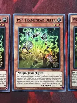 3x Yugioh! PSY-Framegear Delta - OP25-EN005 Super Rare Unlimited VLP - Image 3