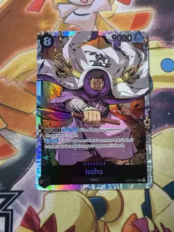 Issho - OP03-078 SR - One Piece Card Game Holo English - Image 1