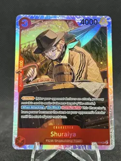 Shuraiya OP06-009 Super Rare One Piece Card Game TCG English - Image 1