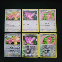 Pokemon Lickitung & Lickilicky x12 Card Lot Bundle - Image 1