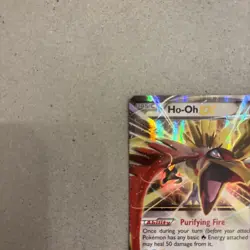 Pokemon TCG XY Breakpoint Ho-Oh EX 92/122 Ultra Rare Holo Card LP Condition - Image 2