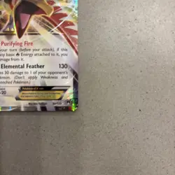 Pokemon TCG XY Breakpoint Ho-Oh EX 92/122 Ultra Rare Holo Card LP Condition - Image 4