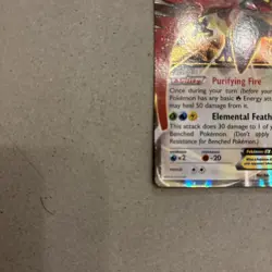 Pokemon TCG XY Breakpoint Ho-Oh EX 92/122 Ultra Rare Holo Card LP Condition - Image 5