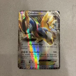 Cobalion EX 93/135 - Ultra Rare Holo - BW Plasma Storm - Pokemon Card - HP - Image 1