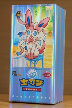 In Stock Pokemon TCG Chinese Card Gem Pack Vol.2 Eevee Booster Box Sealed CBB2C - Image 1