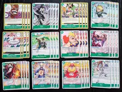 One Piece TCG Kingdoms of Intrigues OP04 english compl.C+UC playset x4=300 cards - Image 3