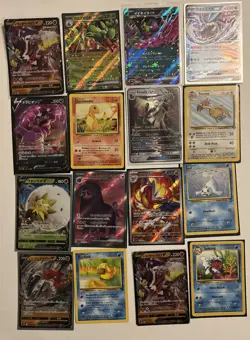 Pokemon Lot Of 16 Cards! Pokemon Holo/Art Rare/Illustration/ vintage - Image 1