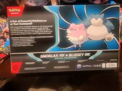 Pokemon Trading Card Game Snorlax ex and Blissey ex Special Collection Box - Image 2