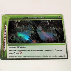 Chaotic TCG Card Stone Pillar Location Rare Dawn of Perim DOP - Image 1